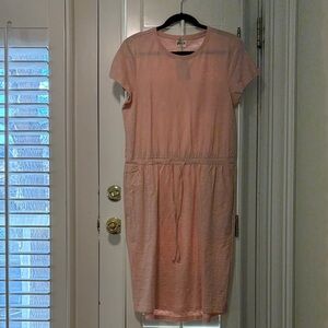 NWT Pact Midi Dress with Drawstring Waist